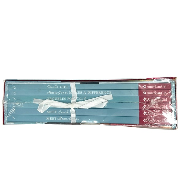 American Girl Cecile and Marie-Grace Boxed 6 Book Set with Cecile Mini Doll NIP - Picture 10 of 15